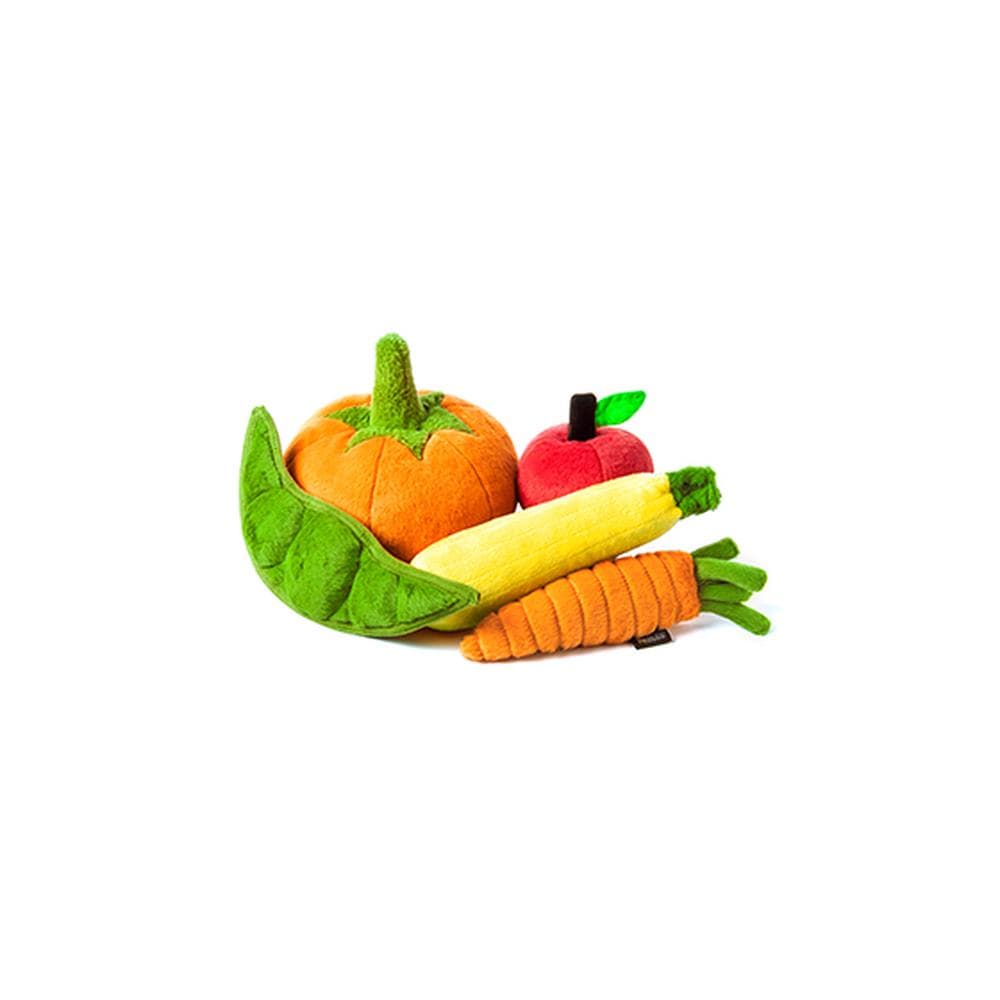 Garden Fresh Mini Collection - Carrot Dog Toy - 1 Count