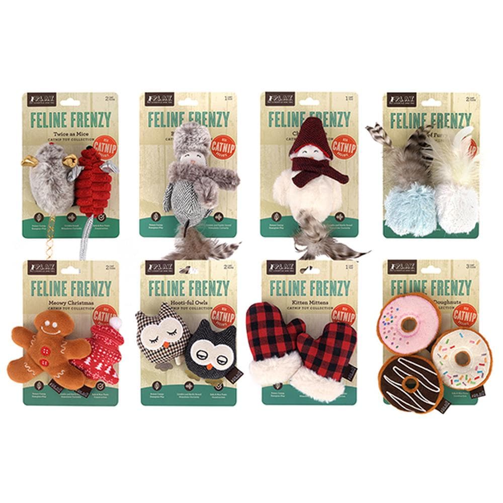 Feline Frenzy Cat Toys Twice as Mice - 1 Count