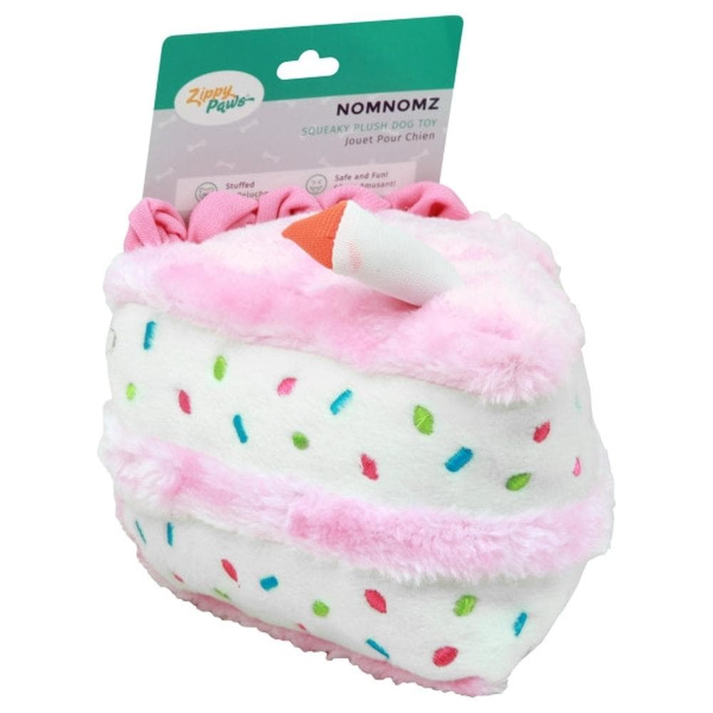 Zippypaws Dog Toys Birthday Cake Pink 1 Count
