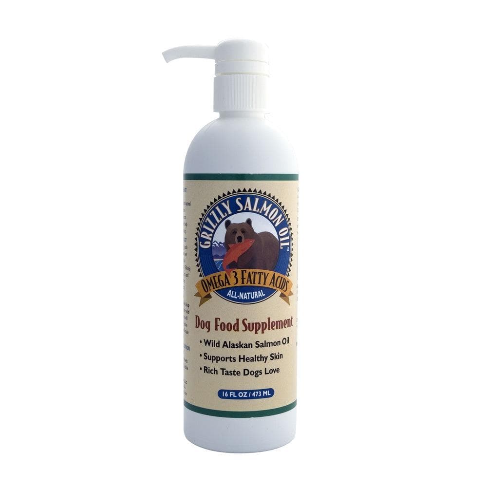 Grizzly Salmon Plus Oil Liquid Supplement 16oz