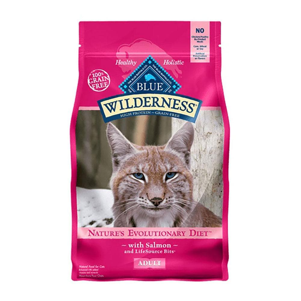 Blue Buffalo Wilderness Nature'S Evolutionary Diet With Salmon Grain Free Adult Cat Food 5lbs