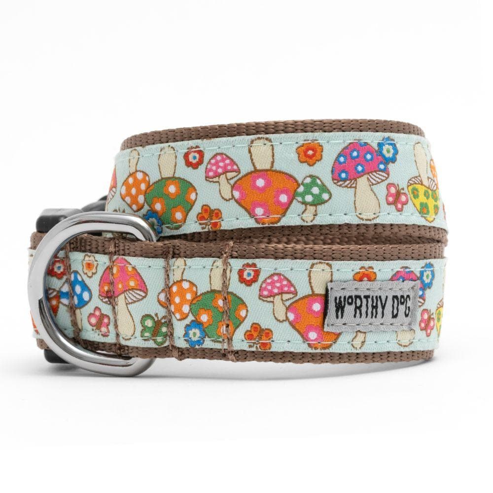 Mushrooms Collar Small Lead - 1 Count