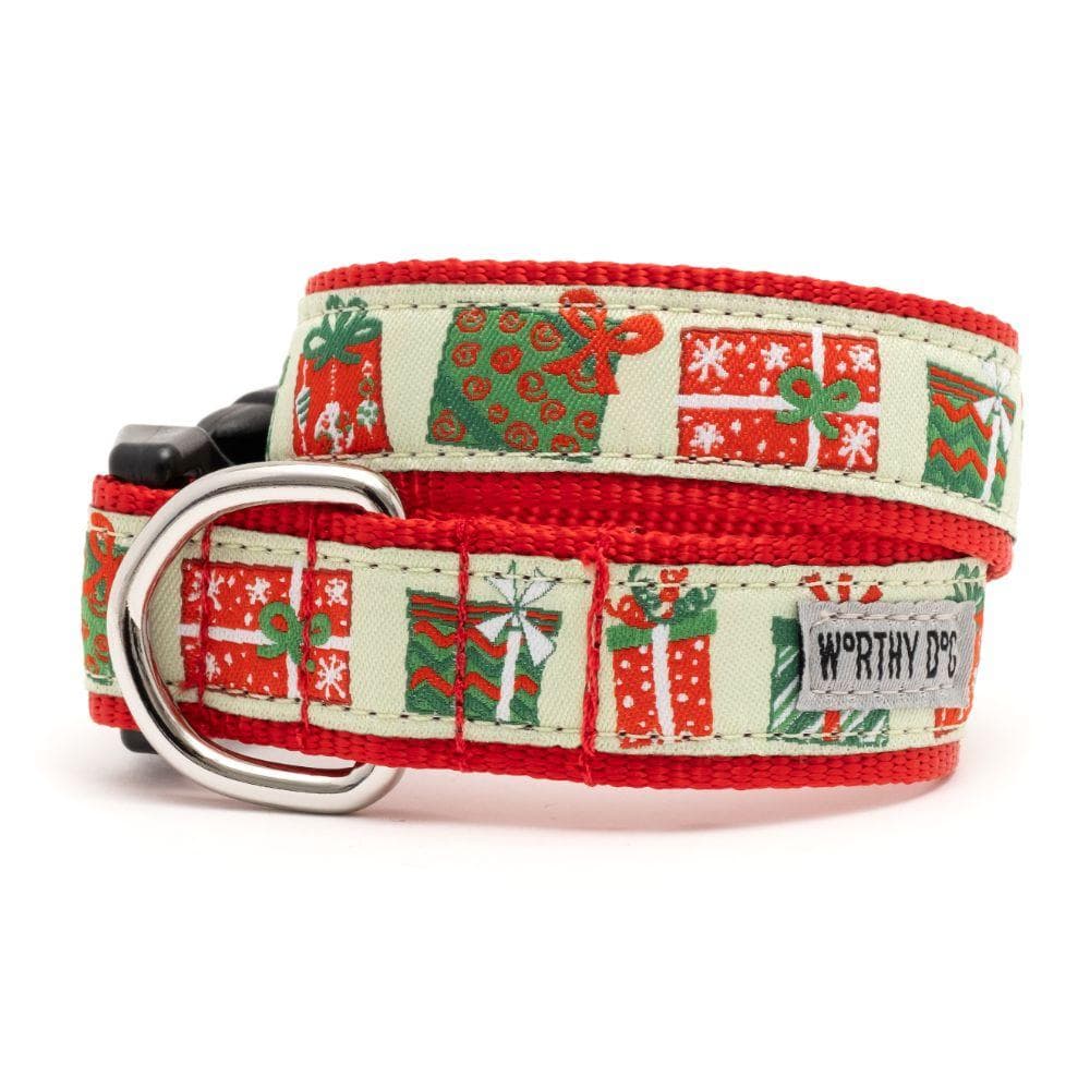 Green Presents Collar Medium - 1 Count