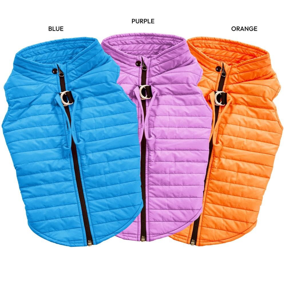 Puffer Vest with Lift Purple Lift, X-Small Chest (11.75") - 1 Count