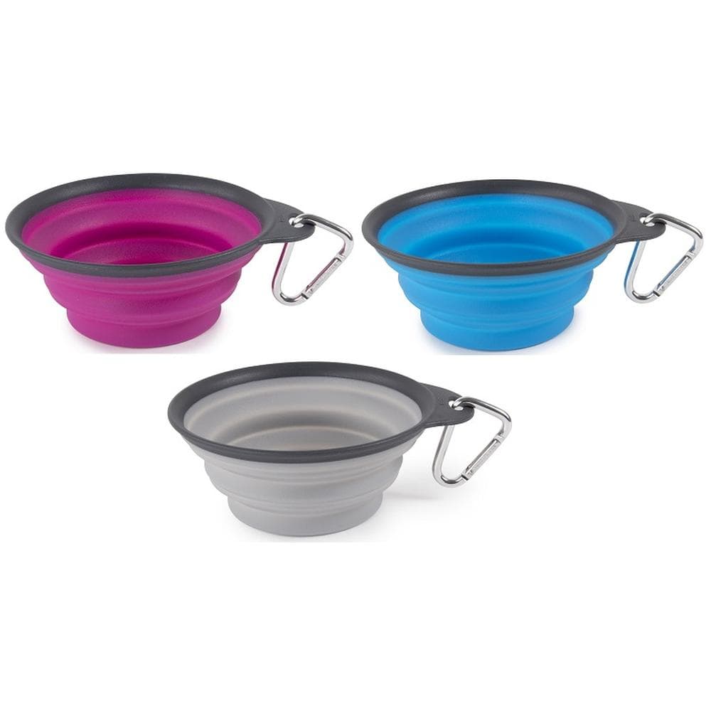 Dexas Collapsible Travel Cup with Carabiner ProBlue, 1 Cup