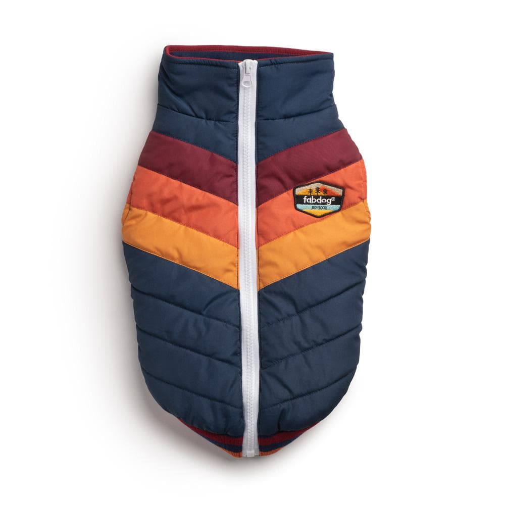 Navy Chevron Coat 8" - 1 Count