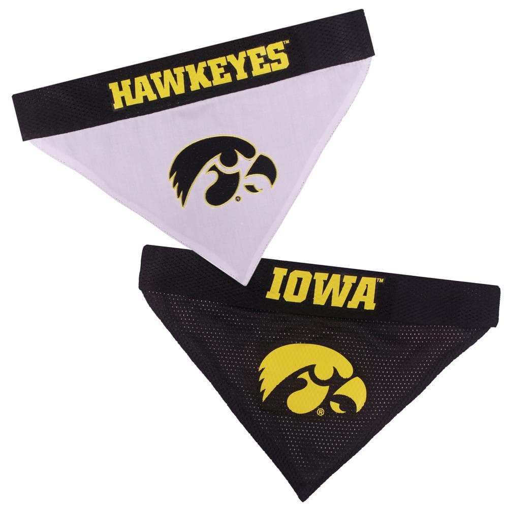 Iowa Hawkeyes Reversible Bandana Large/X-Large - 1 Count