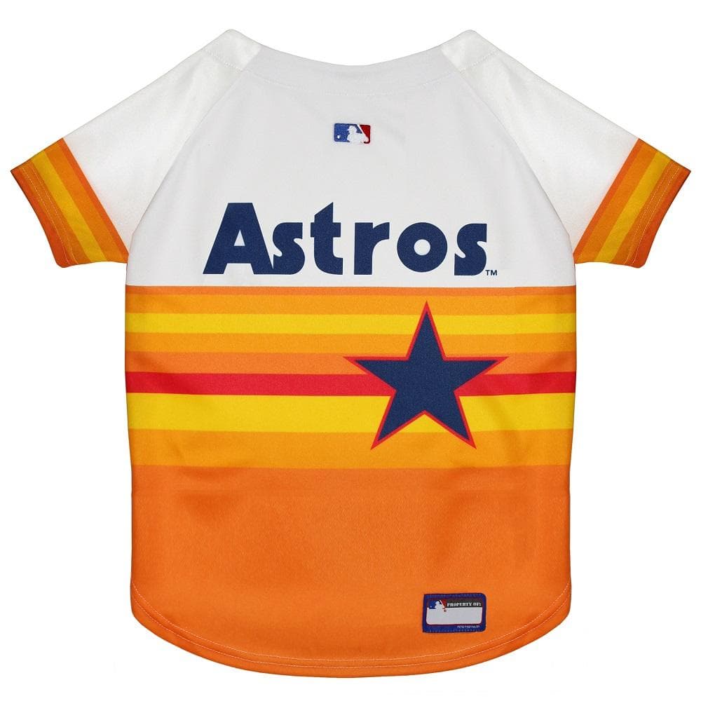 Houston Astros Dog Jersey - Throwback Xtra Large - 1 Count