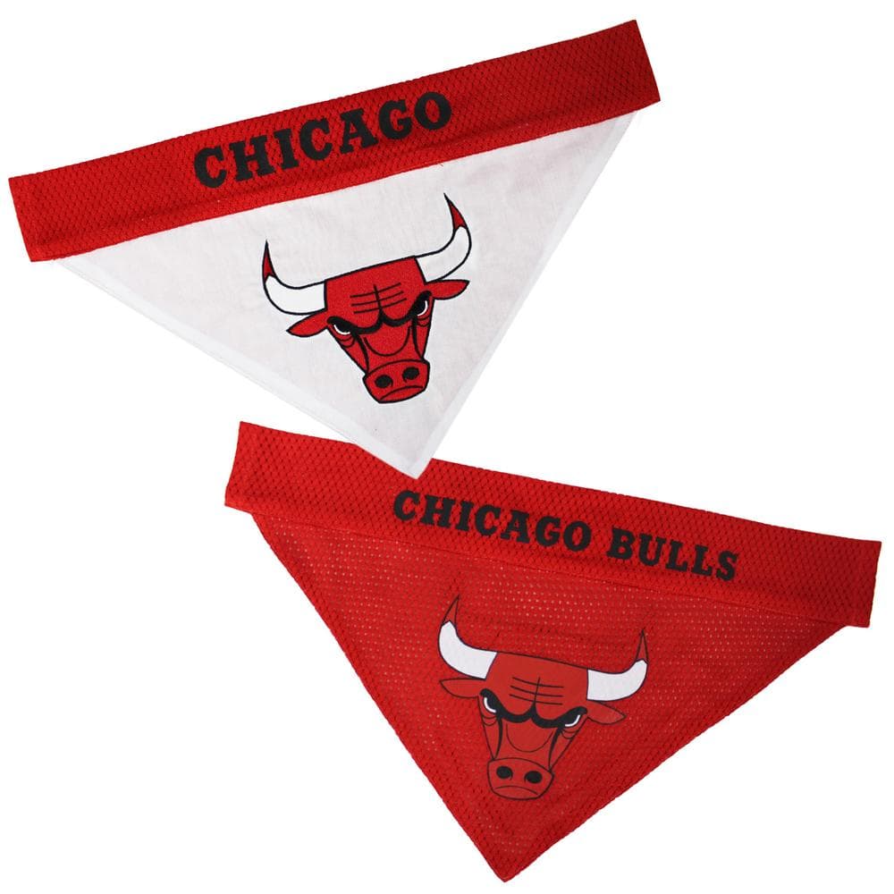 Chicago Bulls Reversible Bandana Small/Medium - 1 Count