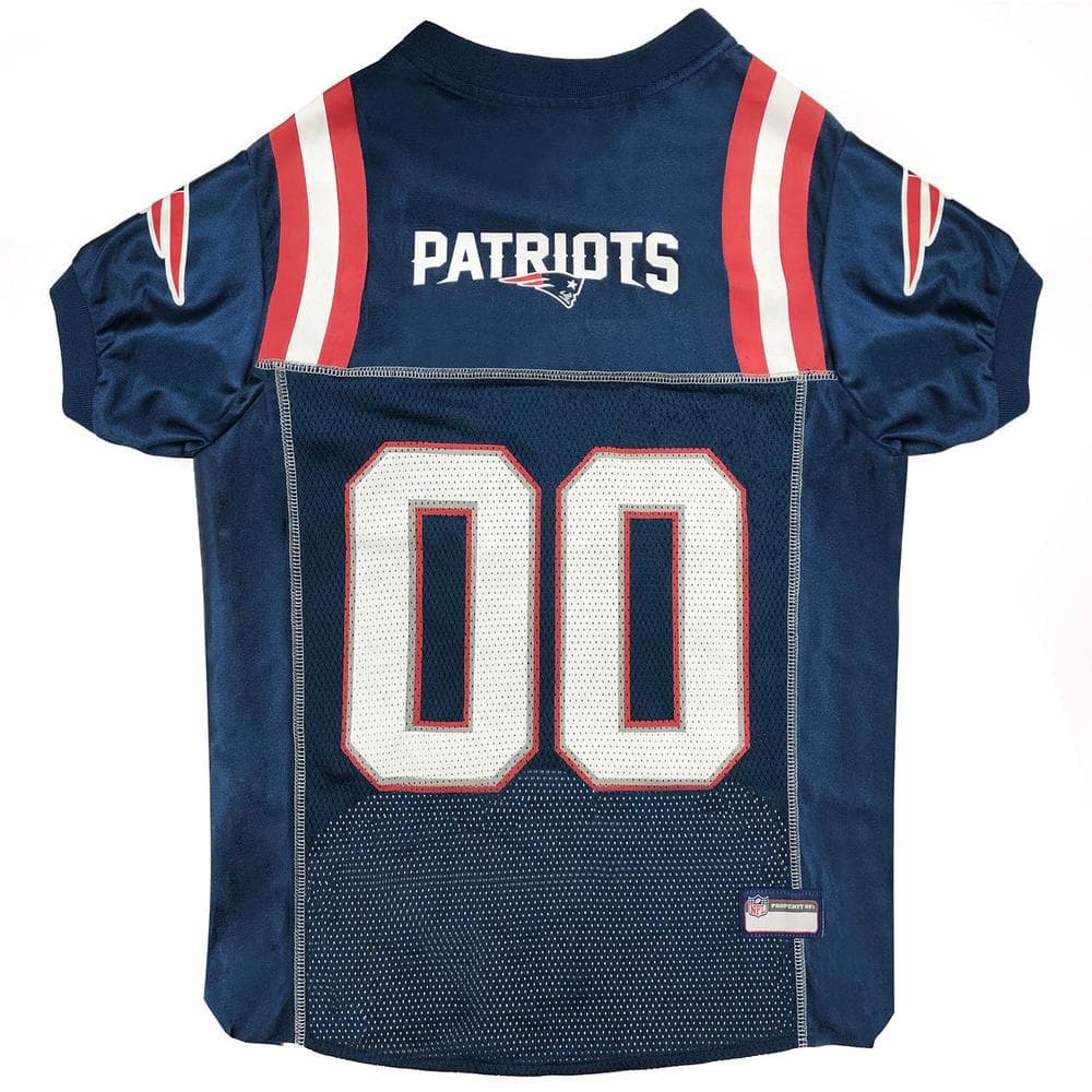 NFL New England Patriots Dog Jerseys Large - 1 Count