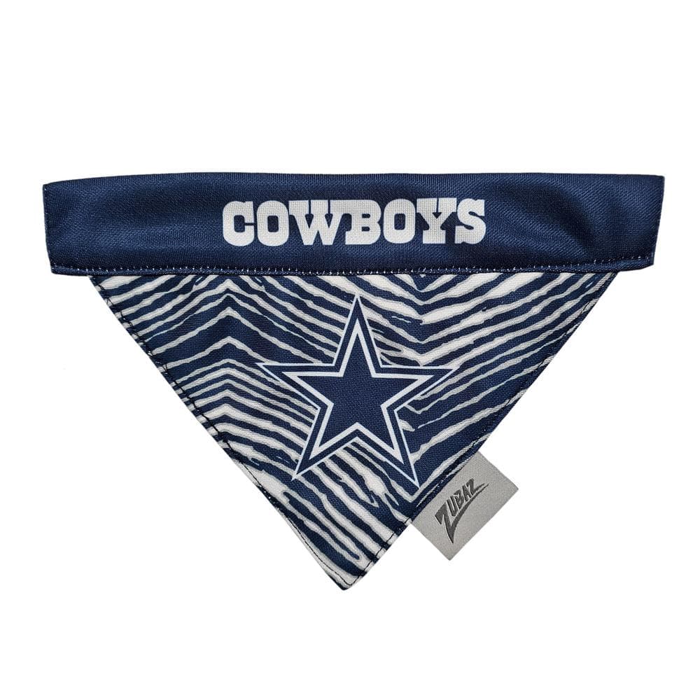 Dallas Cowboys Zubaz Reversible Bandana S-M - 1 Count