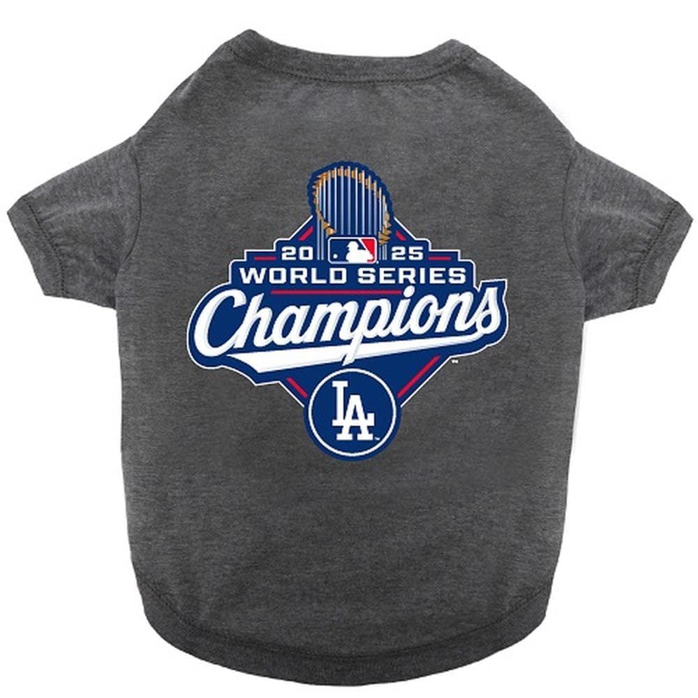 Los Angeles Dodgers World Series Championship Tee Shirt (If Win) Medium - 1 Count