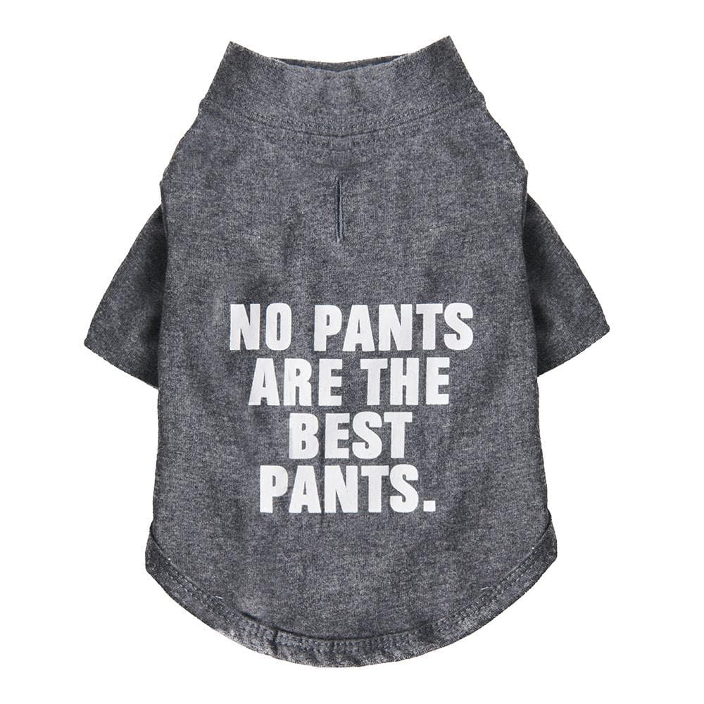 No Pants Are The Best Pants - Dog T-Shirt Large - 1 Count