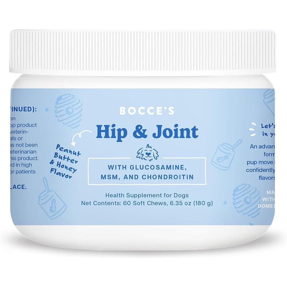 Bocce's Bakery Hip & Joint Dog Supplement 60 Softchews