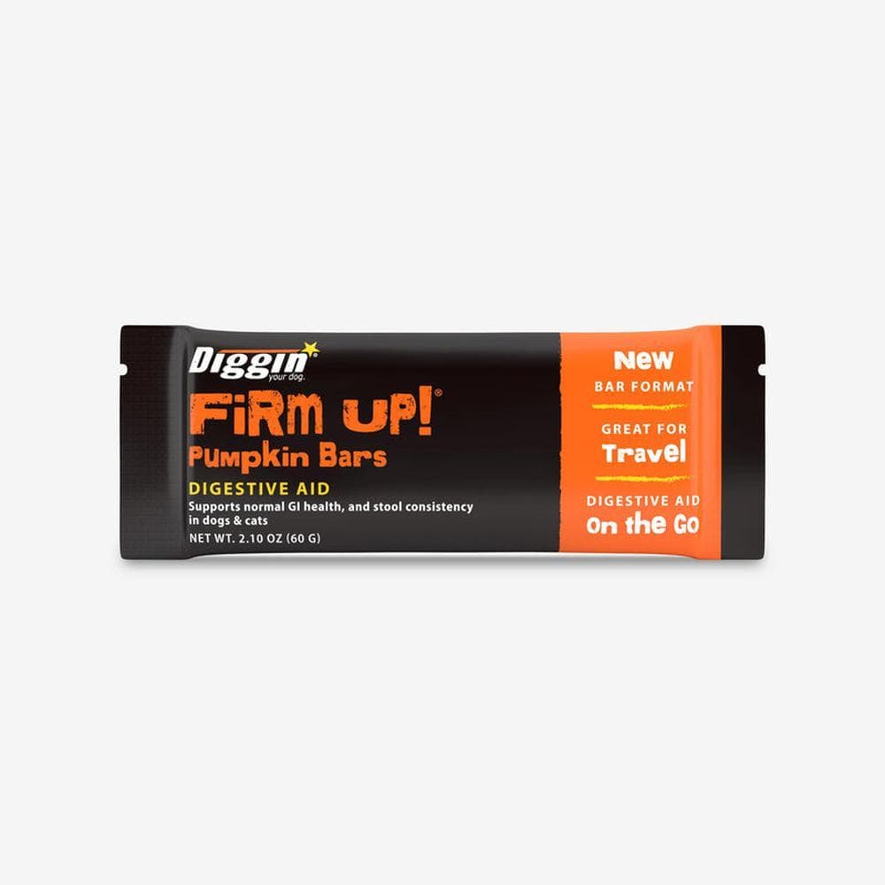 Diggin' Your Dog Firm Up! Pumpkin Bars Individual 2.10oz