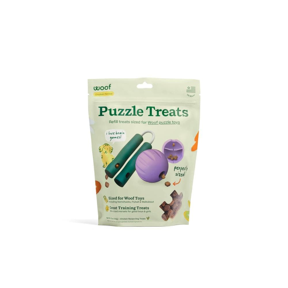 Woof Puzzle Treats, 12oz