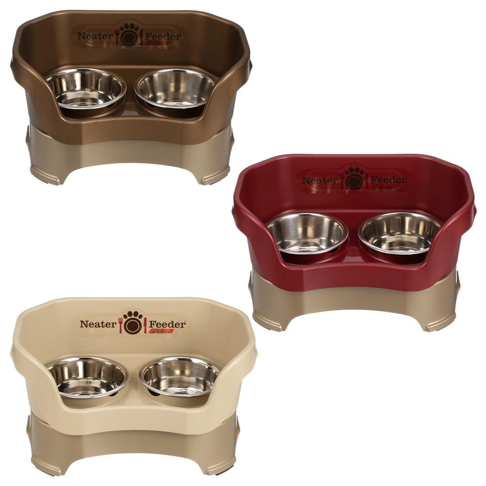 Neater Feeder Deluxe for Medium Dogs Bronze - 1 Count
