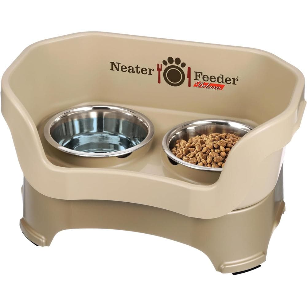 Neater Pets Feeder Deluxe Dog and Cat Variations Cappuccino Medium