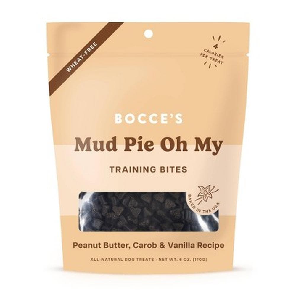 Bocce's Bakery Dog Treats Everyday Training Bites Mud Pie Oh My 6oz