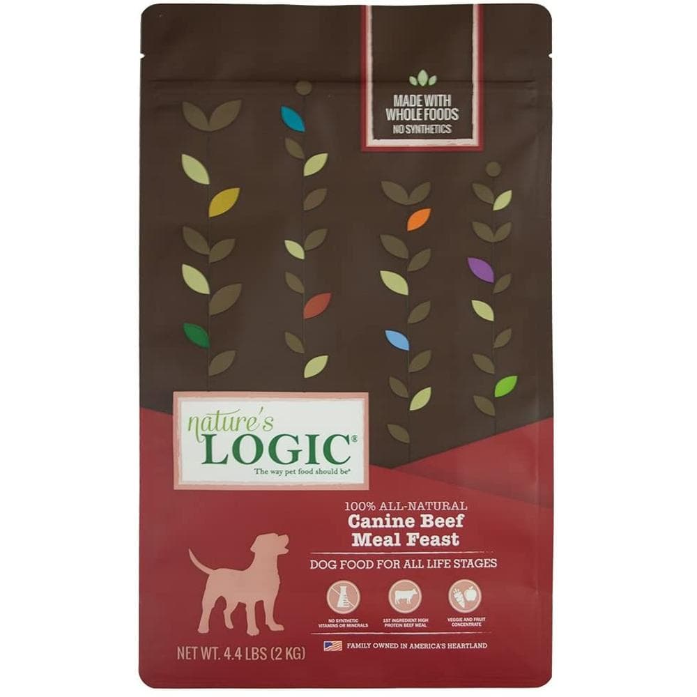 Nature’s Logic Canine Beef Meal Feast 4.4lb Bag