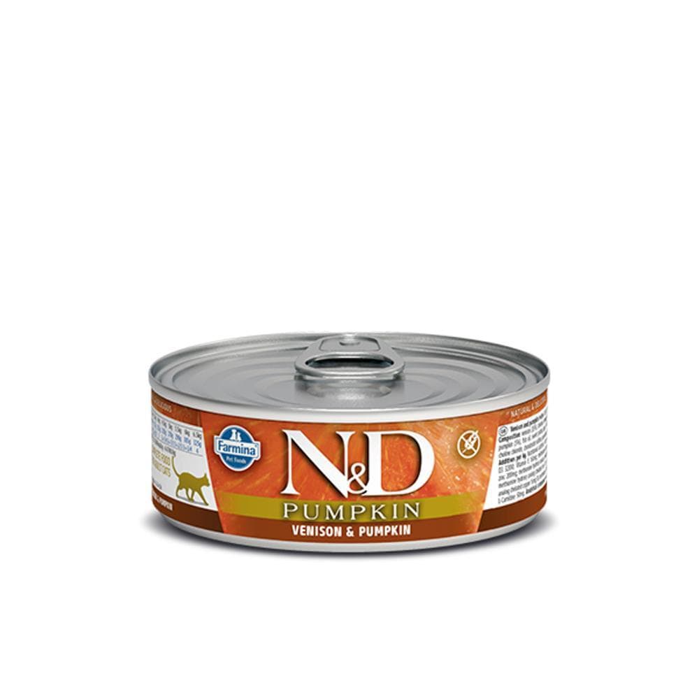 Farmina Cat Can Pumpkin Venison Apple Individual 2.8oz