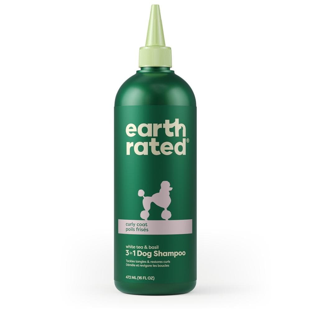 Earth Rated Curly Coat 3-in-1 Dog Shampoo 16oz