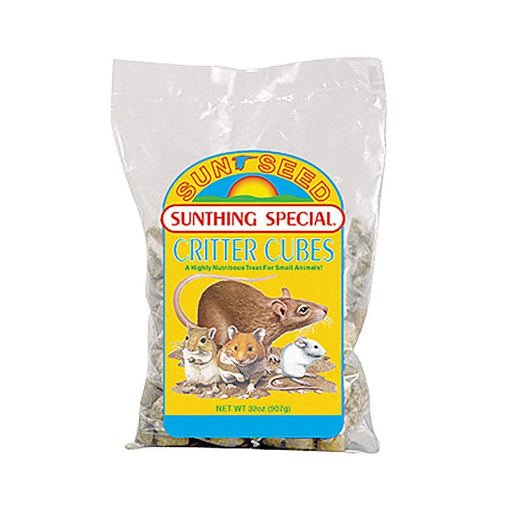 Sunseed Vita Prima Sunscription Critter Cubes Formulated Diet Small Animals Food 2lbs