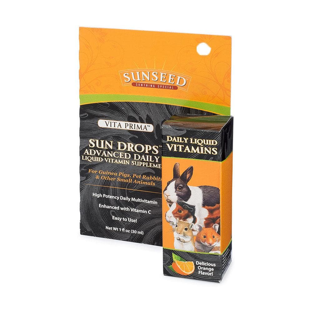 Sunseed Vita Prima™ Sun Drops™ Advanced Daily V Liquid Vitamin Supplement for Small Animals 1oz