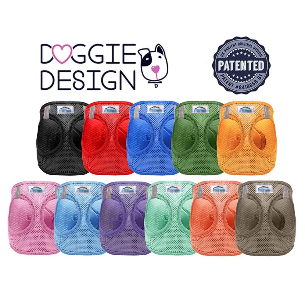 American River Dog Harness - Solid Colors Black, Large - 1 Count