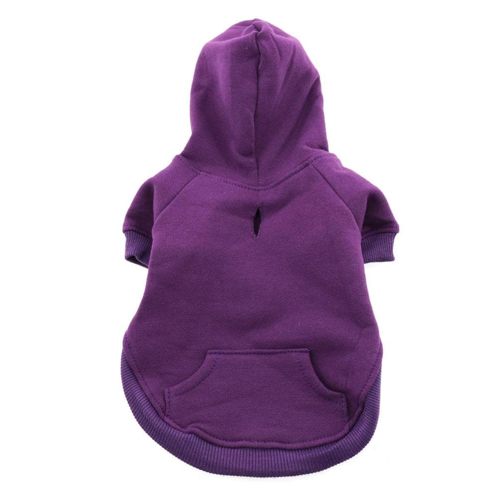 Flex-Fit Dog Hoodie - Purple Small - 1 Count