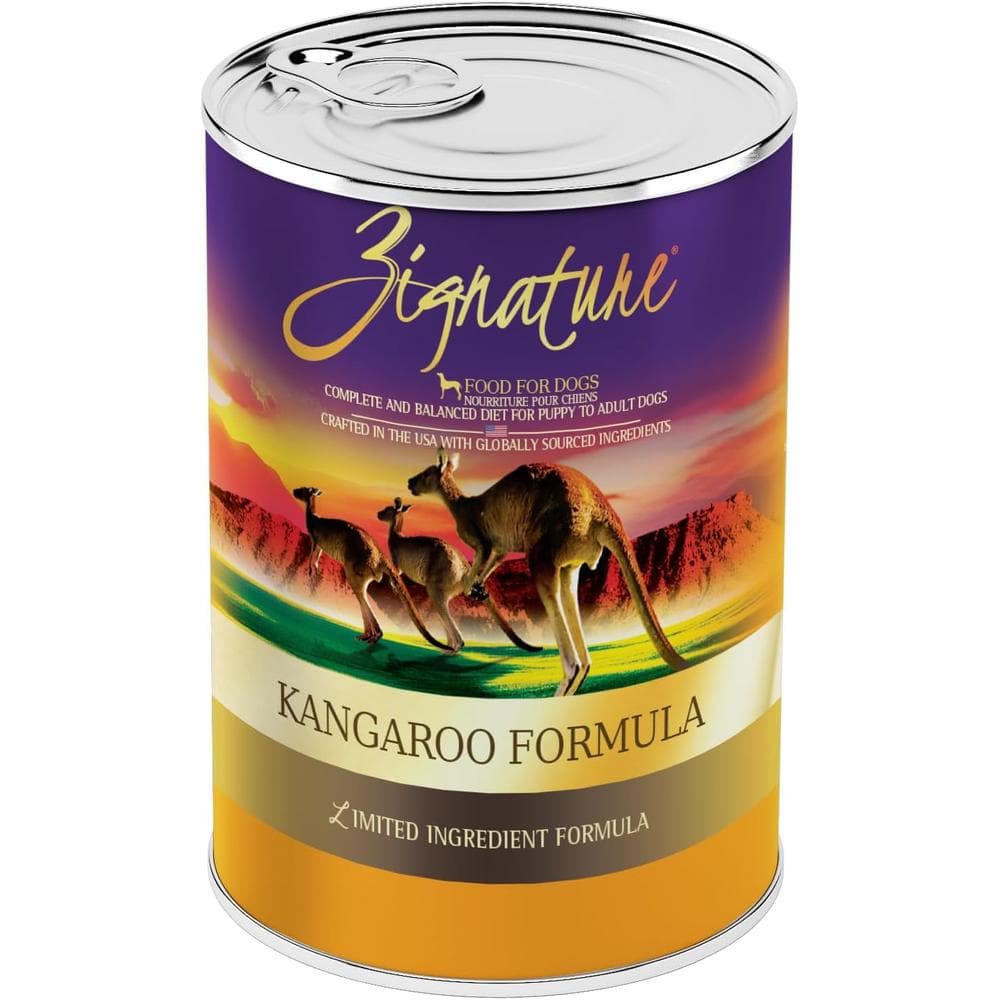 Zignature Kangaroo Wet Dog Food 13oz