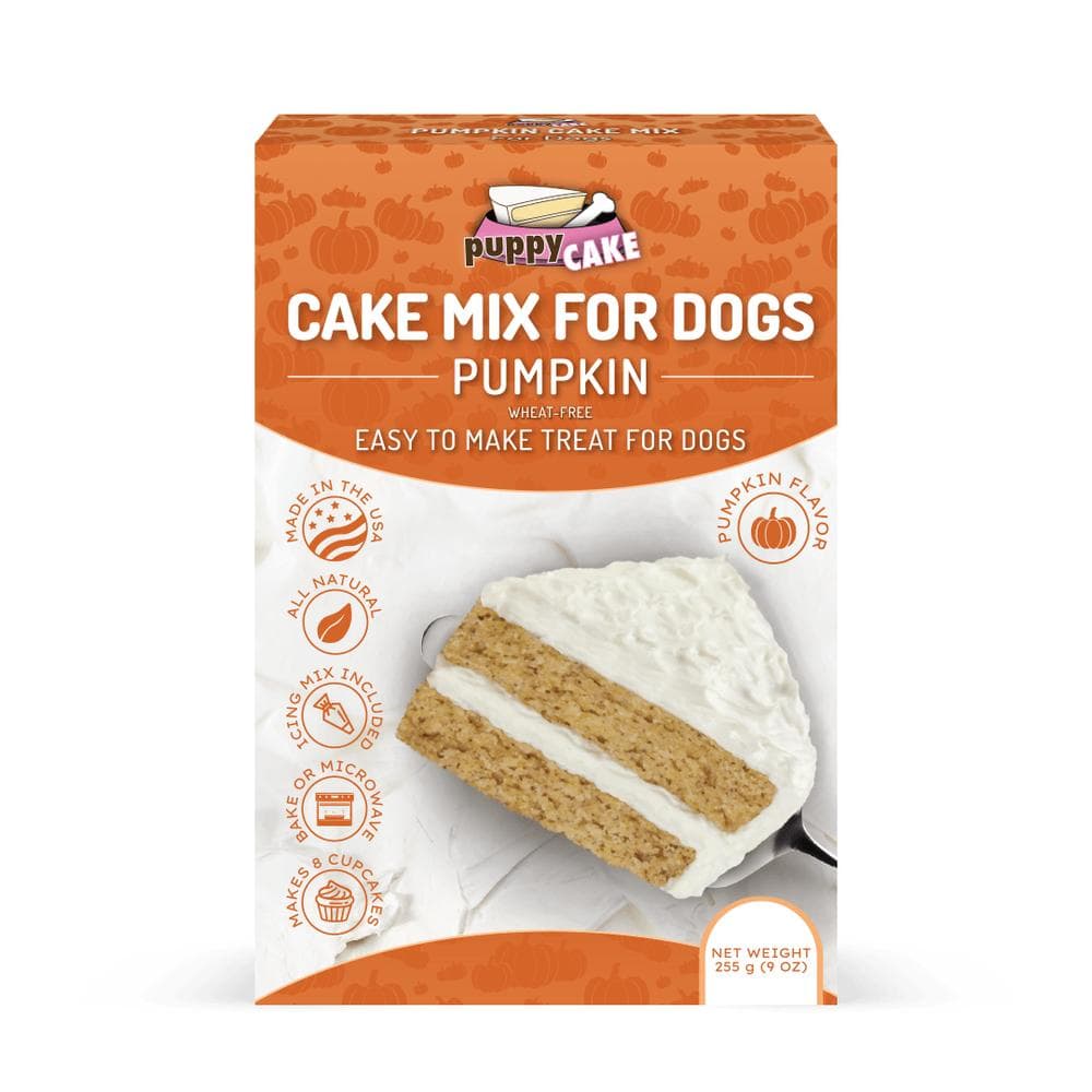 Puppy Cake Mix for Dogs Pumpkin 9oz
