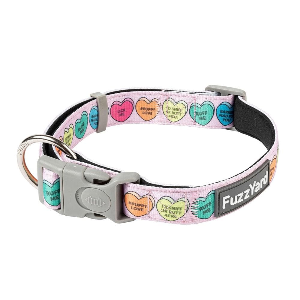 Candy Hearts Collar and Lead Collection Small Collar - 1 Count