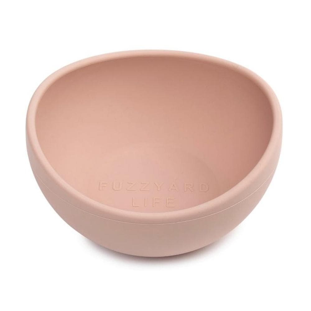 FuzzYard Life Silicone Bowl - Soft Blush Small - 1 Count