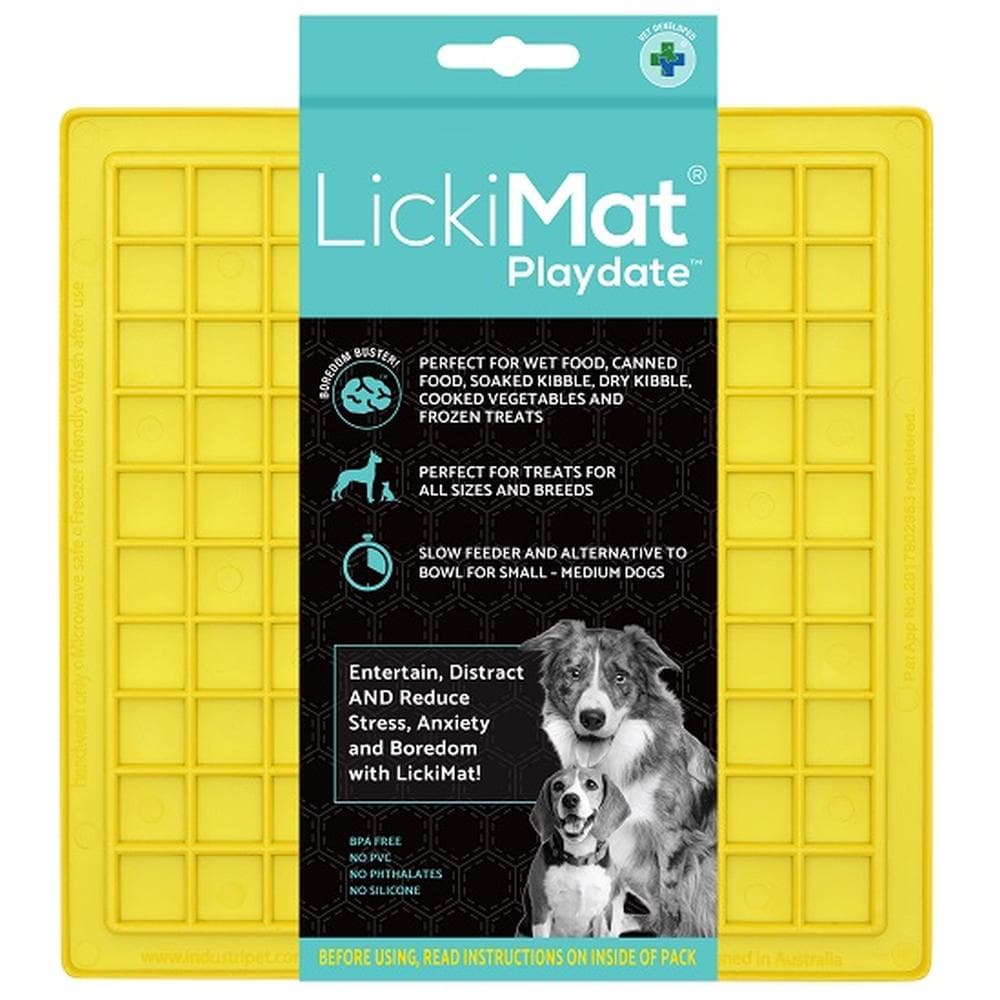LickiMat Playdate Green - 1 Count