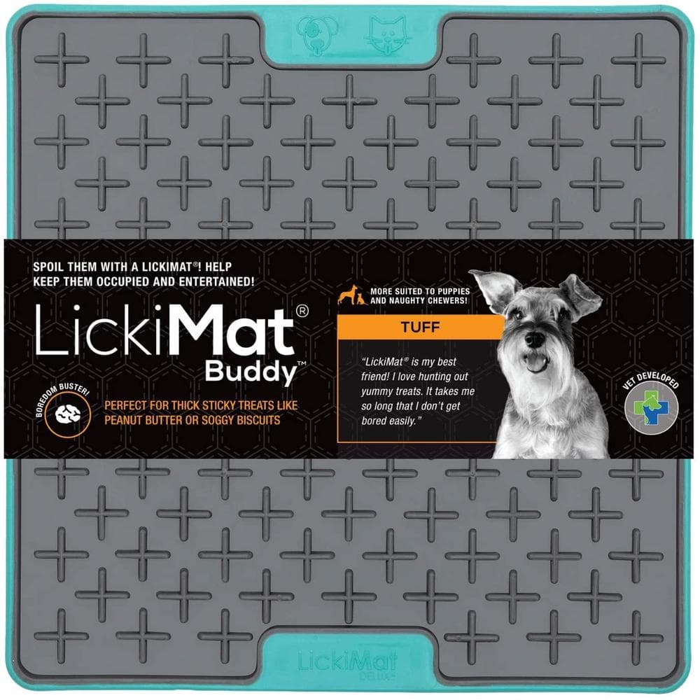 LickiMat Buddy Tuff - For Strong Chewers Green - 1 Count