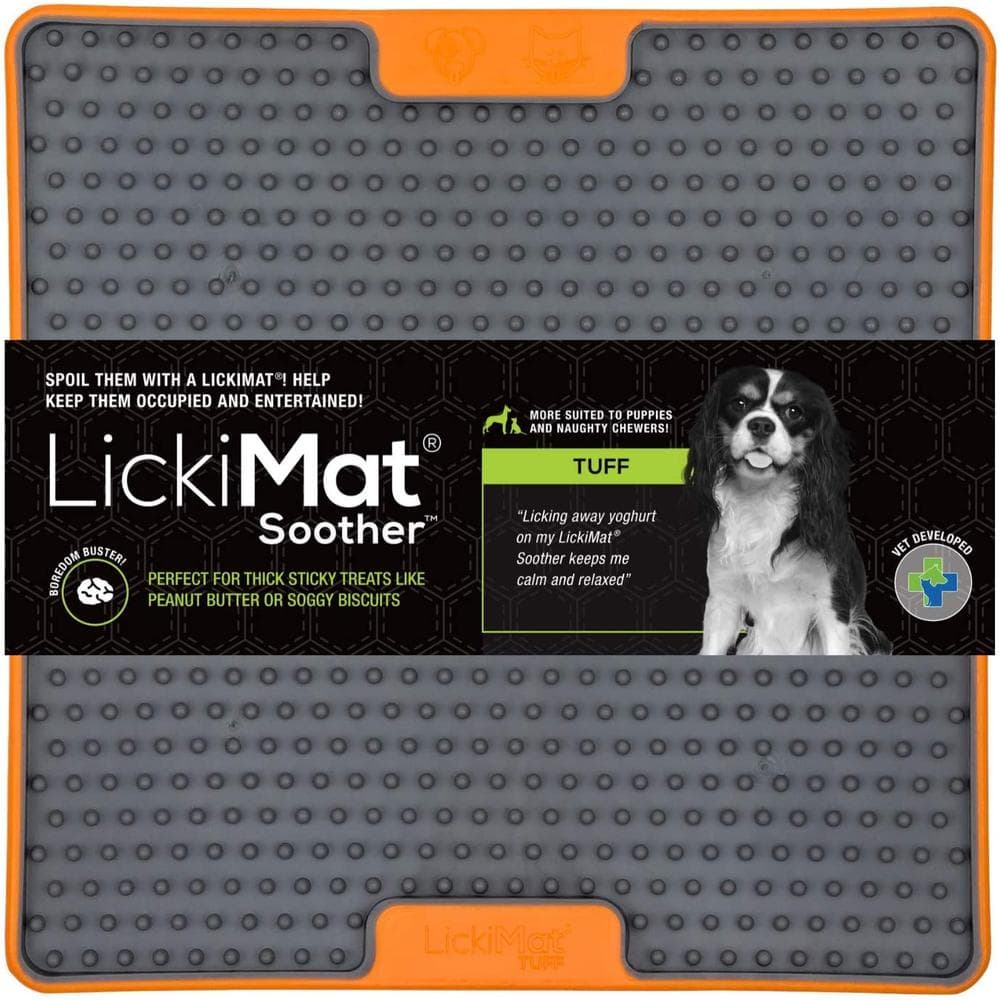 LickiMat Soother Tuff - For Strong Chewers Turquoise - 1 Count
