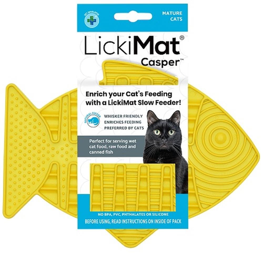 LickiMat Casper - for Cats Turquoise - 1 Count