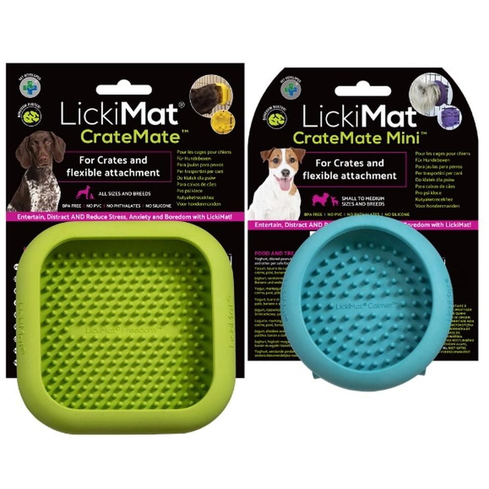 LickiMat CrateMate Purple, Regular - 1 Count