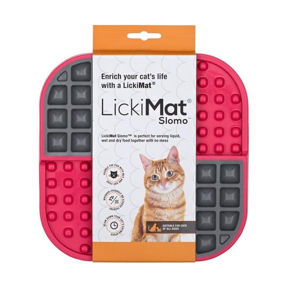 LickiMat Slomo - for Cats Purple - 1 Count