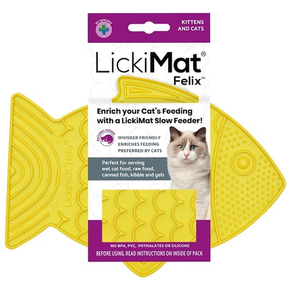 LickiMat Felix - for Cats Pink - 1 Count