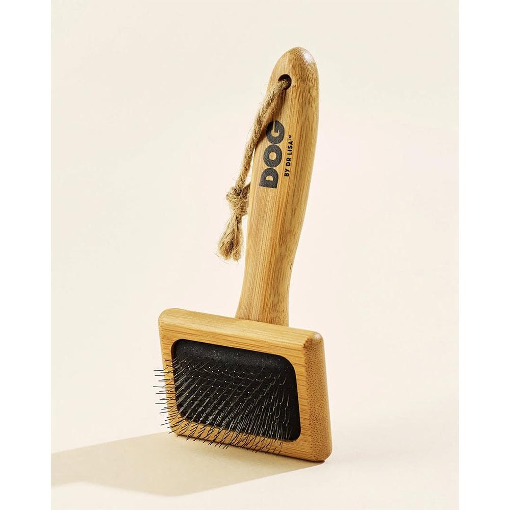 DOG Slicker Brushes (Bamboo) Small - 1 Count
