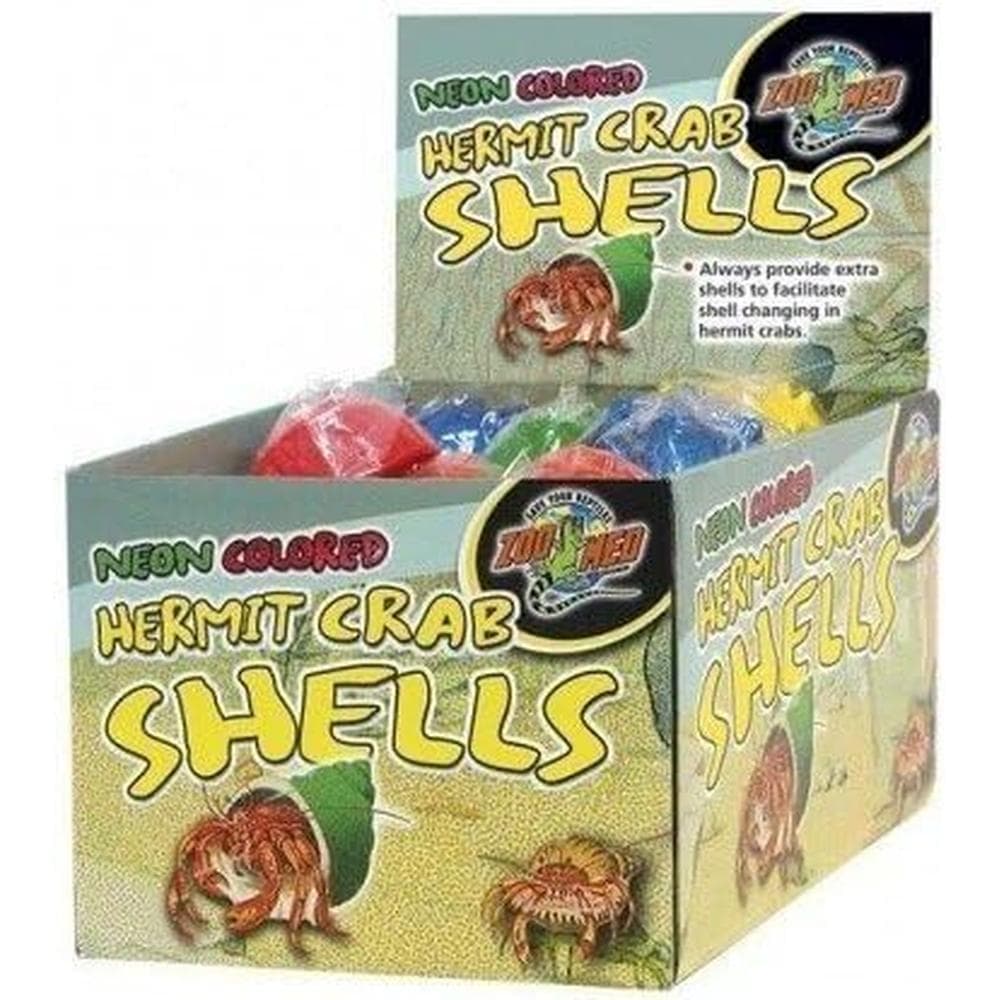 Zoo Med Hermit Crab Neon Shells Display 36 Count