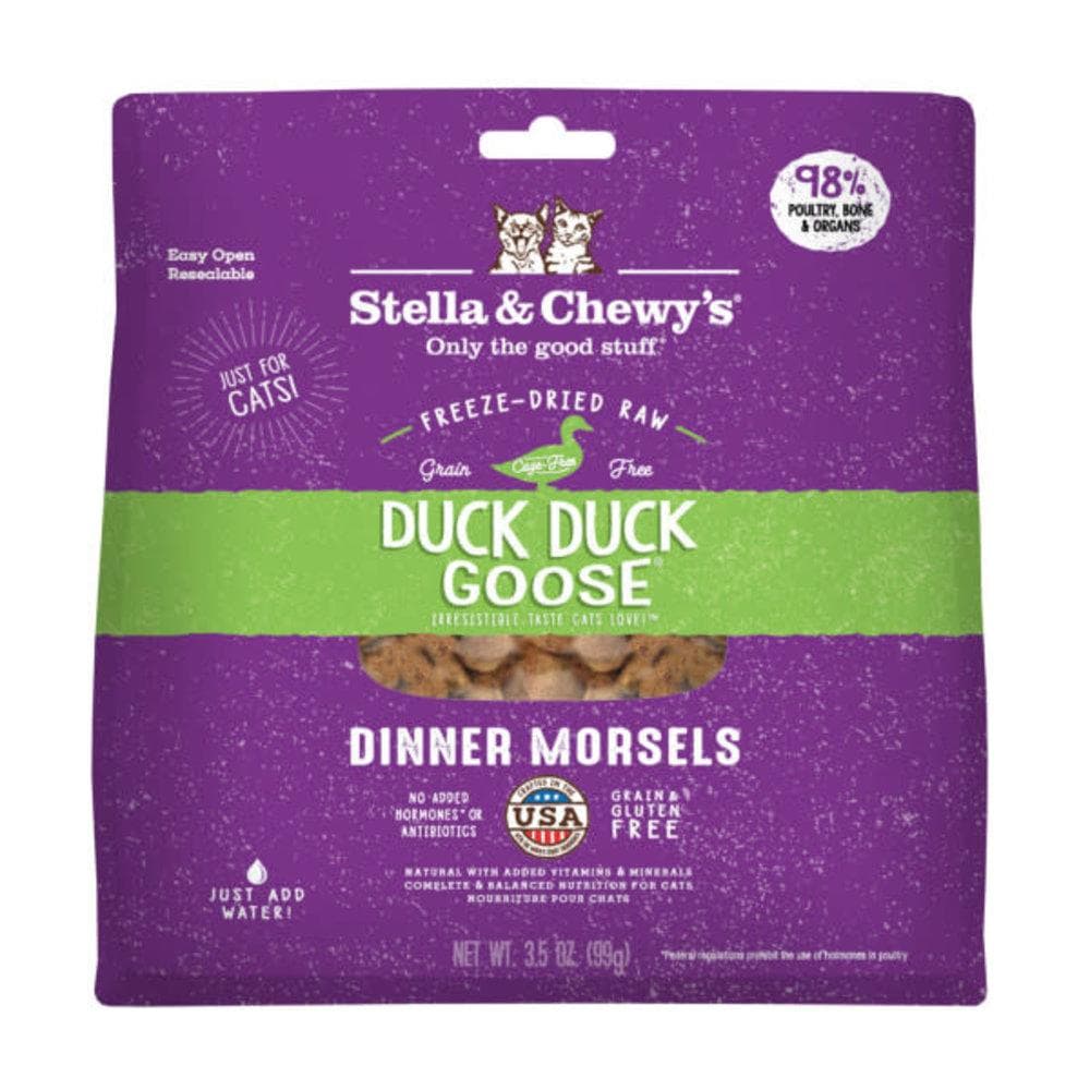 Stella & Chewy's Cat Freeze Dried Morsels Duck Duck Goose 3.5oz