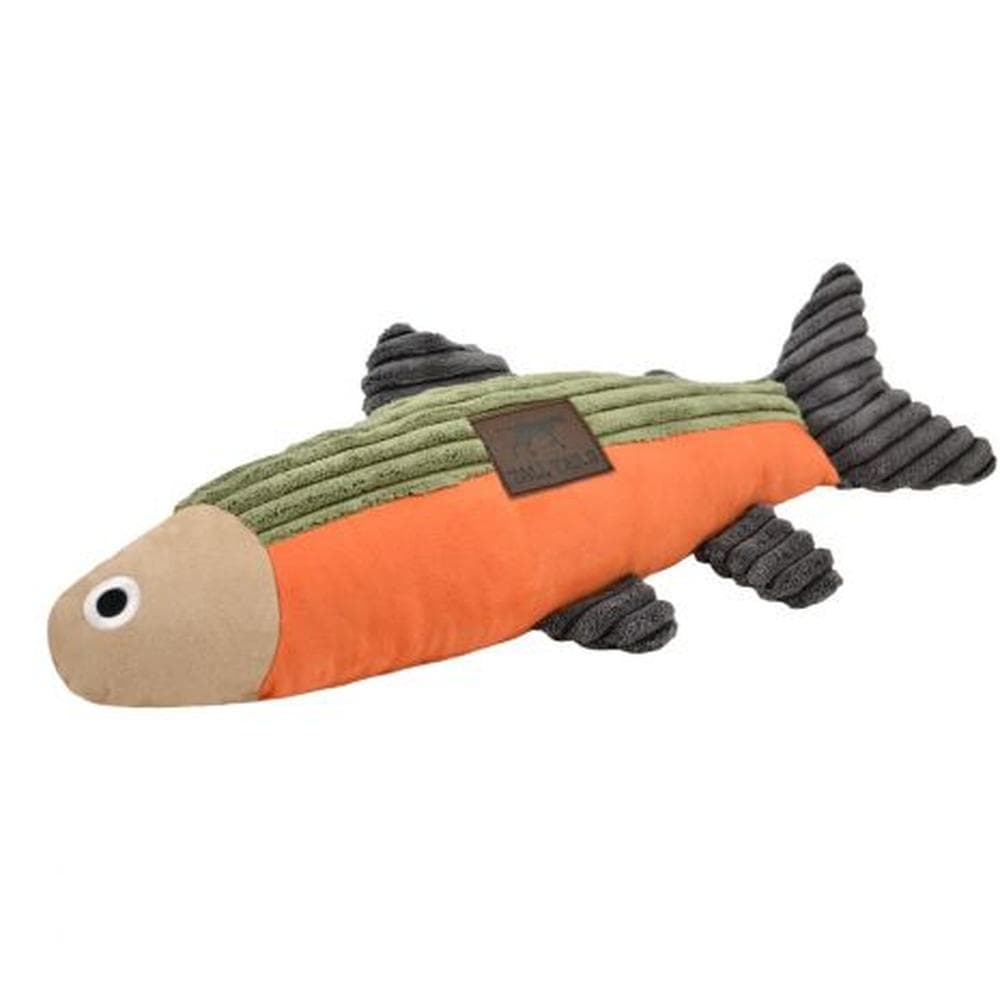 Tall Tails Dog Toy Corduroy Fish with Squeaker 12" Regular 1 Count
