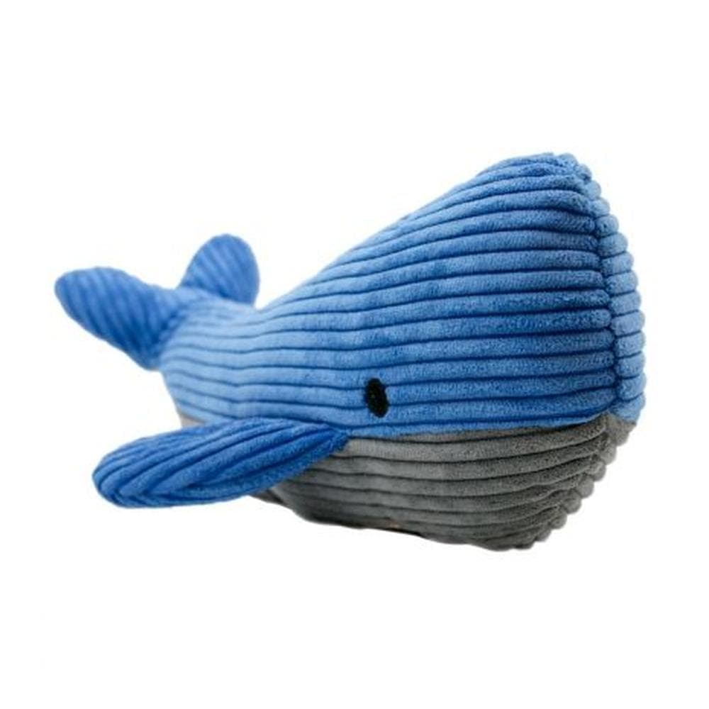 Tall Tails Dog Toy Plush Whale with Squeaker Regular 1 Count