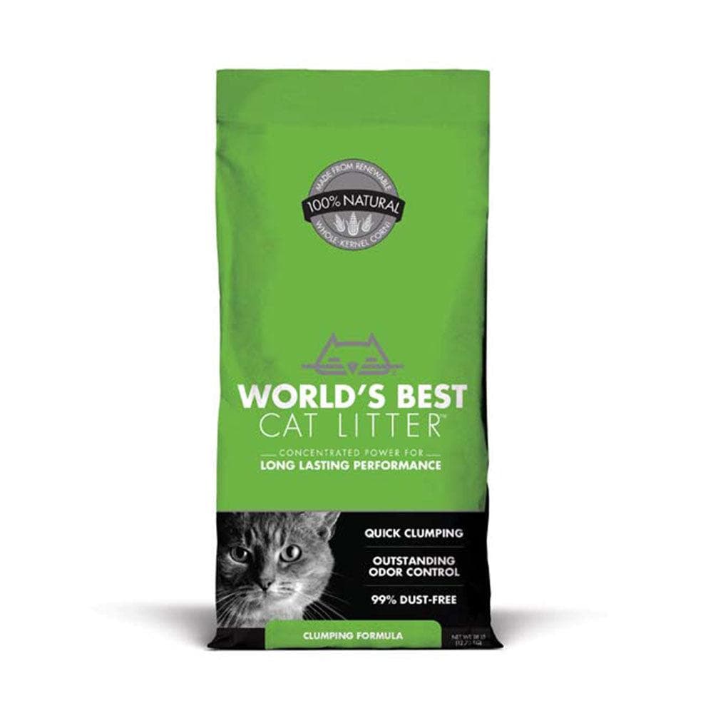 World's Best Cat Litter Unscented Clumping 28lbs