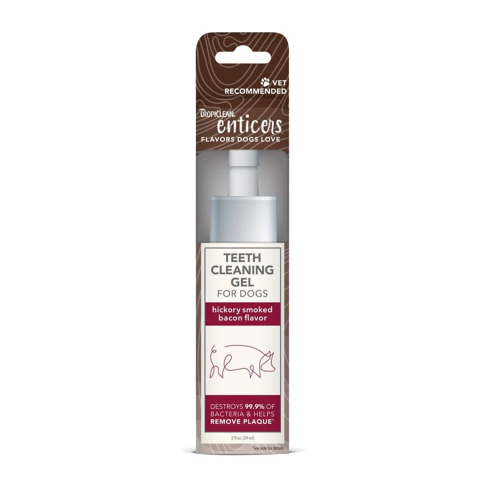 Tropiclean Dental Enticers Gel Bacon 59ml