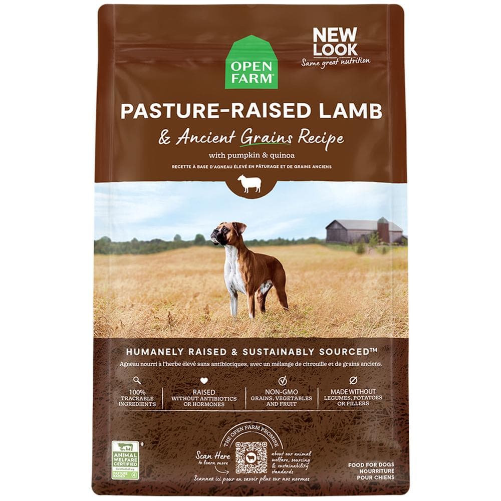 Open Farm Dog Dry Ancient Grains Pasture-Raised Lamb 4lbs