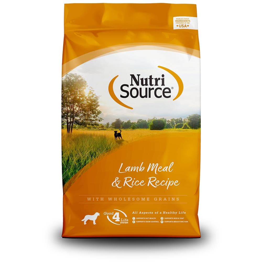 NutriSource Dog Dry Lamb & Rice 26lbs
